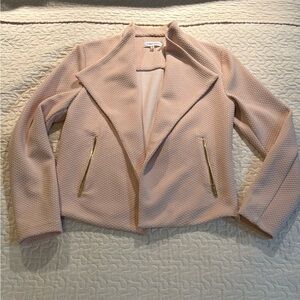 Calvin Klein powder pink jacket - small